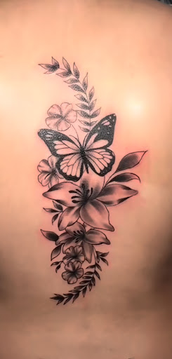 Explore front shoulder tattoo ideas, creative tattoo ideas in Downey, available at Superior Ink Tattoo and Piercings