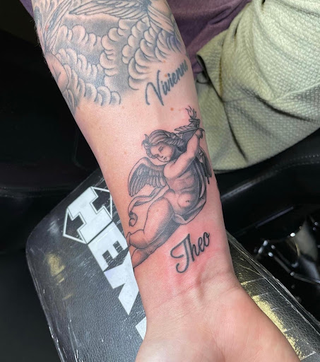 Explore barbie tattoo ideas, creative tattoo ideas in Peoria, available at Modern Ink Tattoo