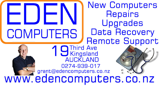 Reviews of Eden Computers in Auckland - Computer store