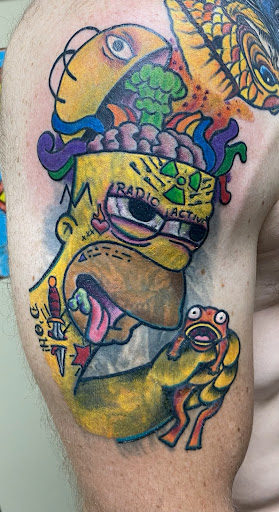 Explore neck tattoo ideas guys, creative tattoo ideas in Romulus, available at Urban Rituals Piercing and Tattoo