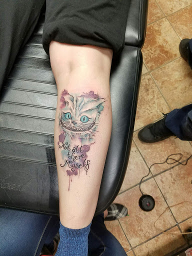 Explore half dollar size tattoo ideas, creative tattoo ideas in Keene, available at Dark Mark Tattoo