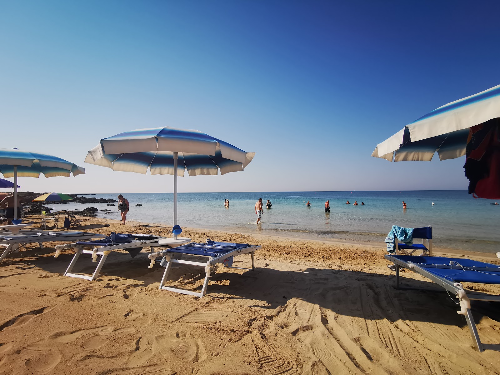 Foto di Saracino beach area del resort sulla spiaggia