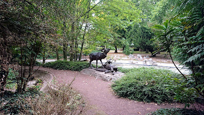 Bronze Le combat des cerfs à Reims