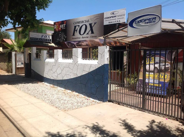 Taller Neumáticos Baterías Llantas Cambios Aceites Lubricantes Frenos Alineación COMERCIAL FOX