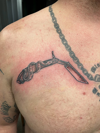 Explore danish tattoo ideas, creative tattoo ideas in Kewanee, available at Splat Ink tattoos and piercings