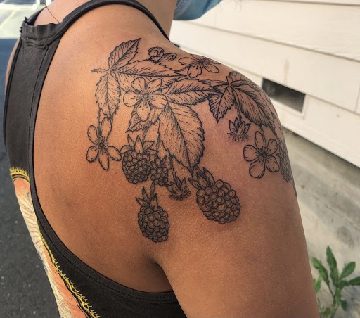 Explore loteria tattoo ideas, creative tattoo ideas in Willits, available at The Electric Floral Shop - Tattoos by Kiki