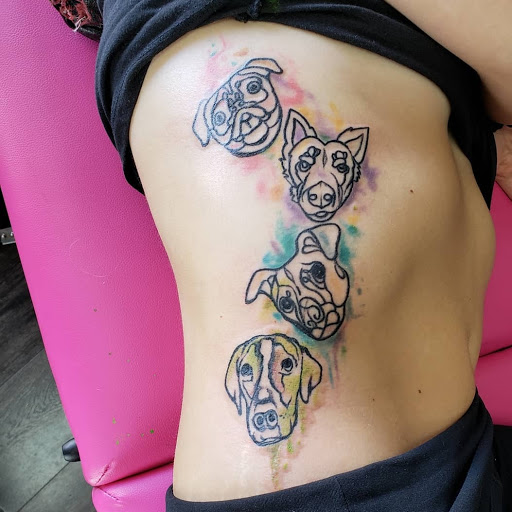 Explore electrical tattoo ideas, creative tattoo ideas in Dallas, available at Legendary Art Tattoo Studio