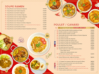 Carte du Rêve d'Asie Thaï and Viêt Street Food Le Barp à Le Barp