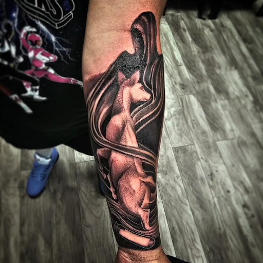 Explore family over everything tattoo ideas, creative tattoo ideas in Kenosha, available at Kenosha Tattoo Company