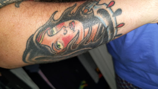 Tattoo Shop «The Greater Good Tattoo», reviews and photos, 105 E High St, Ashley, OH 43003, USA