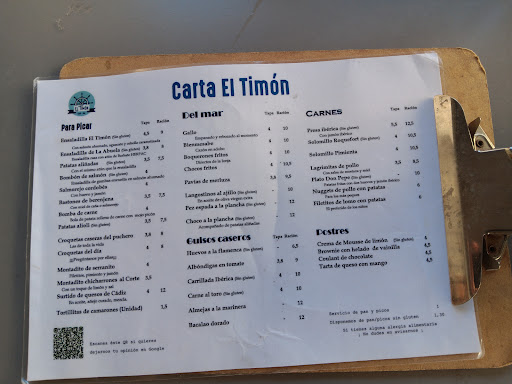 Restaurante Cafe-Bar El Timón en El Puerto de Santa María