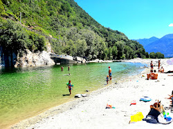Spiaggia del Meriggio el Merisg'in fotoğrafı geniş bir kıyı şeridi ile birlikte