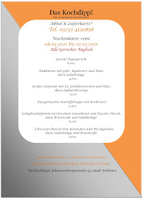 Carte du Das Kochdippl à Schlettau