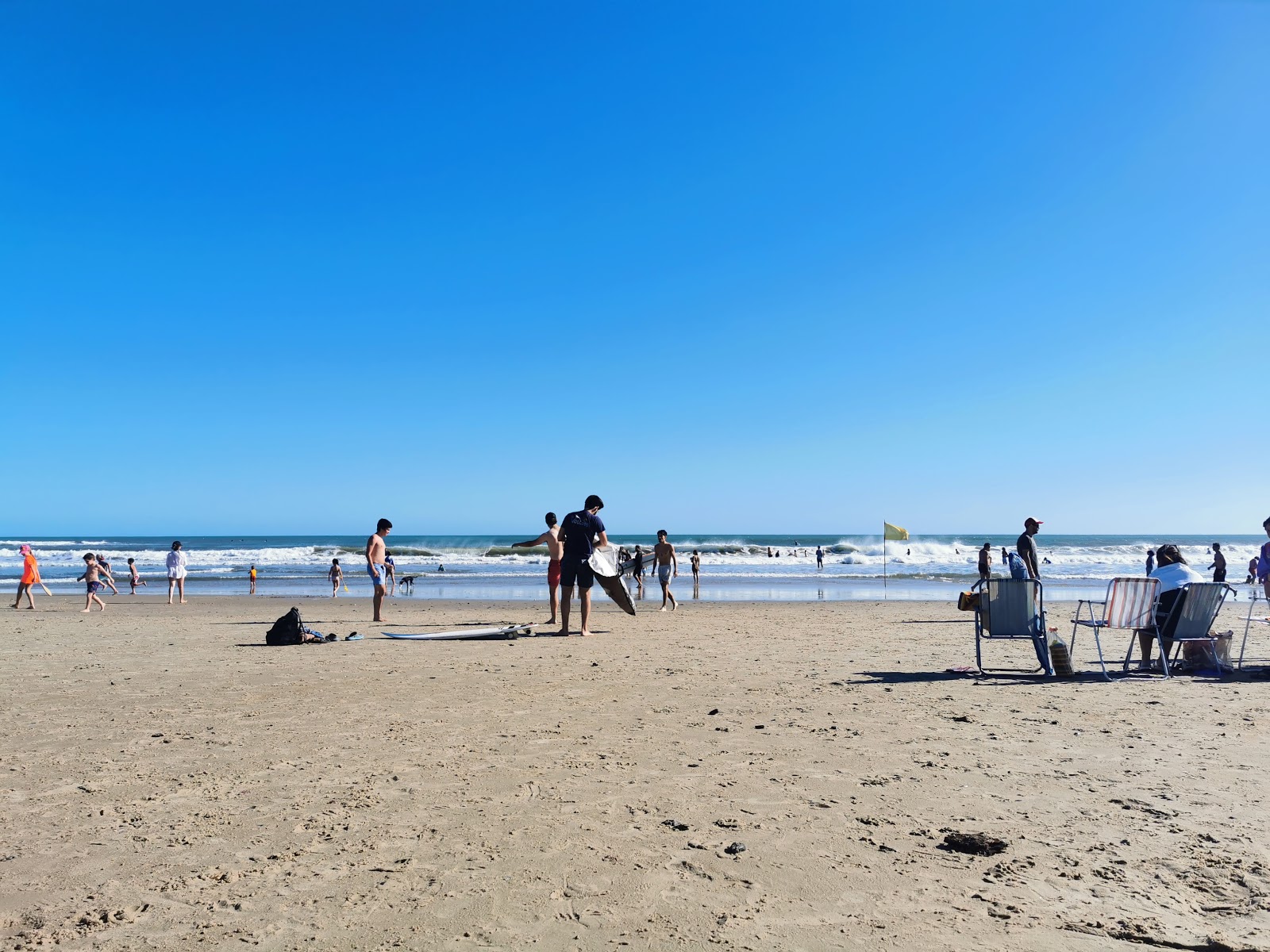 Foto de Playa Anaconda y el asentamiento