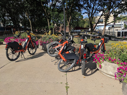 Sidney Friedman Park Bicycle rack