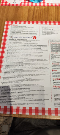 Pizzeria Sorbillo Vomero à Naples (la carte)