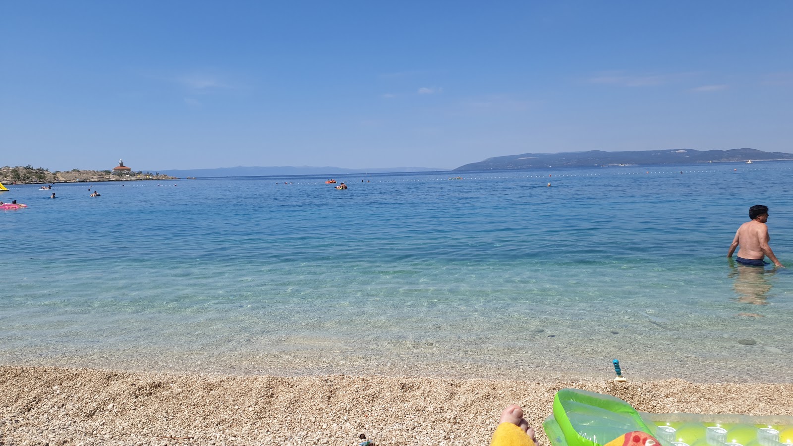 Fotografie cu Plaja Gradska - locul popular printre cunoscătorii de relaxare