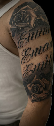 Explore real madrid tattoo ideas, creative tattoo ideas in Weatherford, available at Weatherford Tattoo Co.