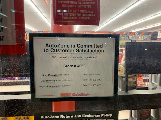 Auto Parts Store «AutoZone», reviews and photos, 4900 S Broadway, Englewood, CO 80113, USA