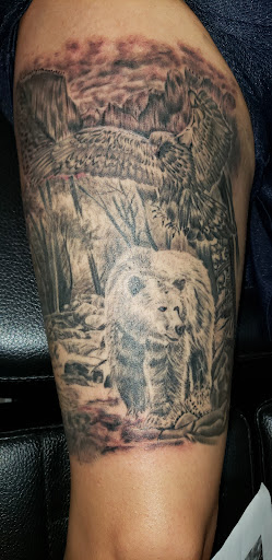Explore albanian tattoo ideas, creative tattoo ideas in Storm Lake, available at Classic Tattoo