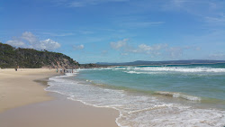 Foto av Pambula Beach med en rymlig kustlinje