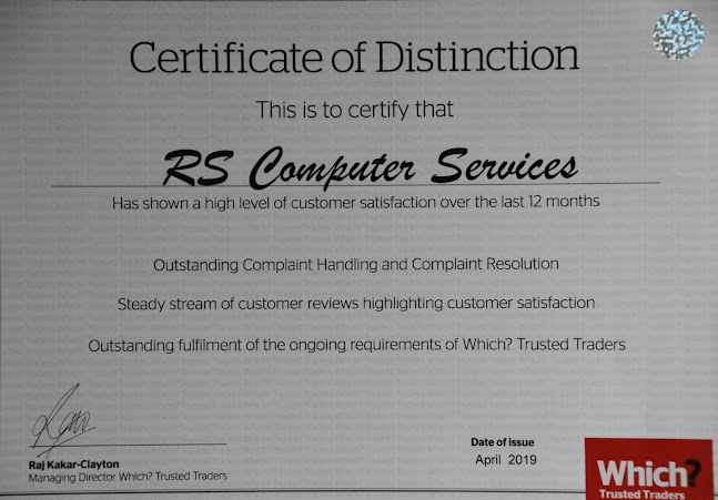 RS Computer Services Ltd - Computer store