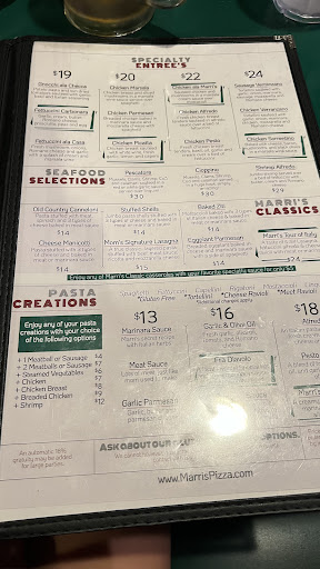 Marri's Pizza & Pasta