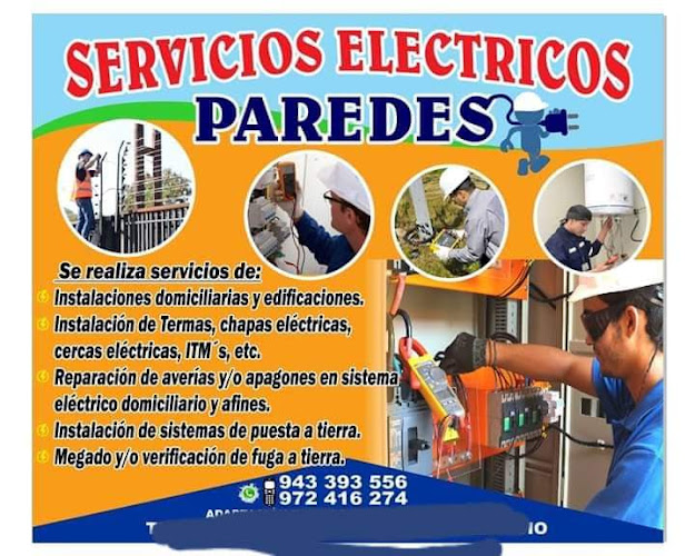 Opiniones de PAREDES Servicios Electricos en Huanta - Electricista