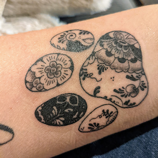 Explore chest to sleeve tattoo ideas, creative tattoo ideas in Charlotte, available at Black Cloud Tattoo & Piercing