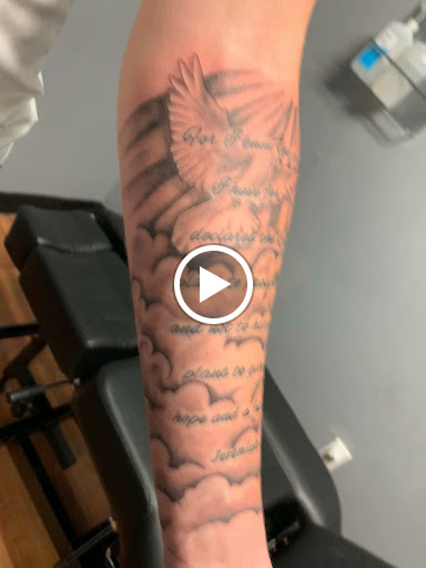 Explore aries zodiac sign tattoo ideas, creative tattoo ideas in Kirksville, available at Bedford Legacy Tattoo and Body Piercing