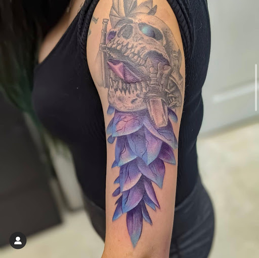 Explore life tattoo ideas, creative tattoo ideas in Houston, available at Katy Piercing and Tattoo at Venetian