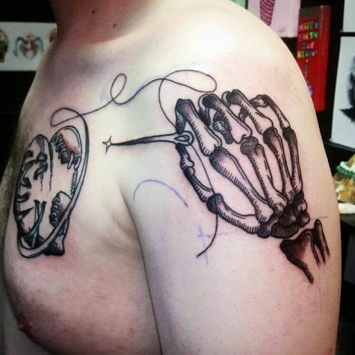 Explore lucifer tattoo ideas, creative tattoo ideas in Orange Park, available at Big City Tattoo and Piercing