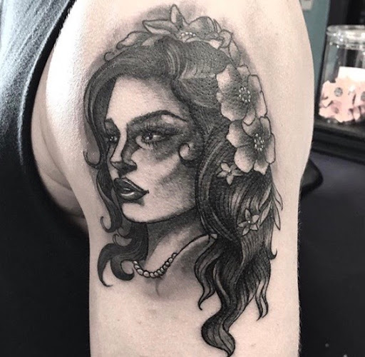 Explore stomach tattoo ideas, creative tattoo ideas in Orlando, available at Body Language Custom Ink