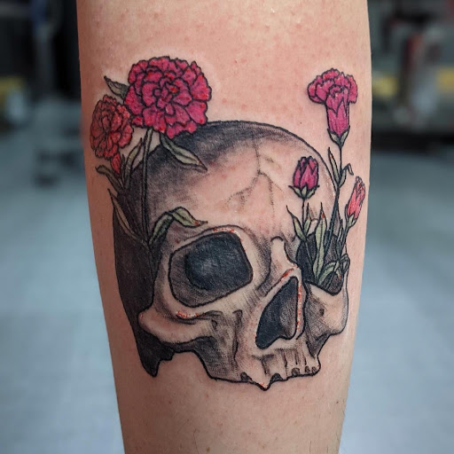 Explore hustle tattoo ideas, creative tattoo ideas in Tallahassee, available at Carbon Ink Tattoo