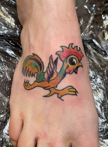 Explore dogwood tree tattoo ideas, creative tattoo ideas in Marietta, available at Monkeys Uncle Tattoo