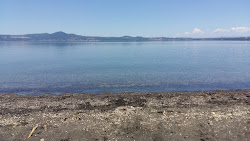 Spiaggia Dei Gabbiani-Dog Beach'in fotoğrafı düz bir kıyı şeridi ile birlikte