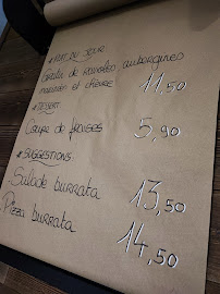 Menu du L'Appart des frangines à Villeurbanne