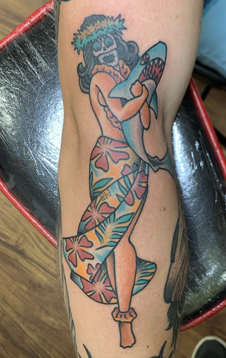 Explore justice tattoo ideas, creative tattoo ideas in Honolulu, available at Aloha Tattoo Waikiki Hilton Hawaiian Village Rainbow Bazaar
