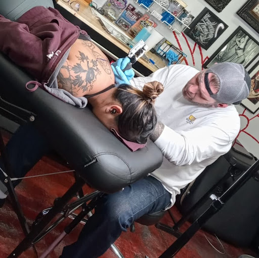 Explore face tattoo ideas female, creative tattoo ideas in Lakewood, available at Aces and Eights Tattoo