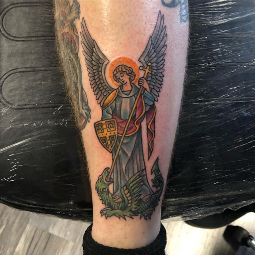 Explore cute foot tattoo ideas, creative tattoo ideas in Ponchatoula, available at Rougarou Collective Tattoo Shop