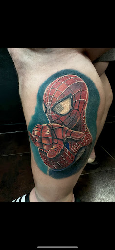 Explore bart and lisa tattoo ideas, creative tattoo ideas in Mesa, available at Smiley Ink Tattoos