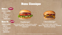 Restaurant de hamburgers MYTHIC BURGER Toulouse Rangueil à Toulouse (le menu)