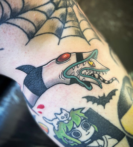 Explore nurse tattoo sleeve ideas, creative tattoo ideas in Fairborn, available at Royal Prevail Tattoo