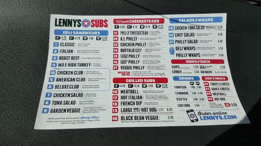 Sandwich Shop «Lennys Subs», reviews and photos, 20141 Interstate 45 N Suite 500, Spring, TX 77388, USA