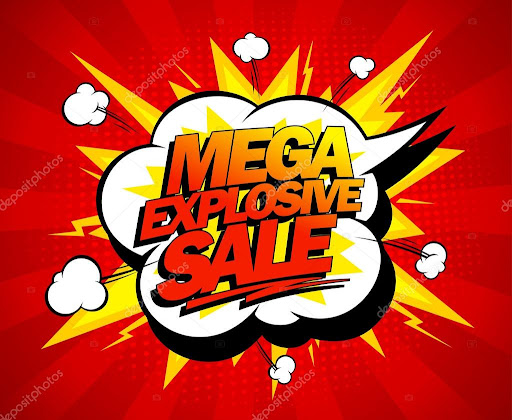 Mega Explosivas Sale.
