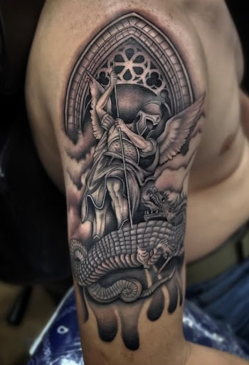 Explore patience tattoo ideas, creative tattoo ideas in San Antonio, available at Firme Copias Tattoo Studio