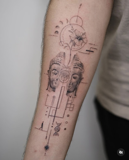 Explore mexican american tattoo ideas, creative tattoo ideas in Garland, available at Infamous Art Studio