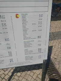 Cuca à Vila Real de Santo António menu