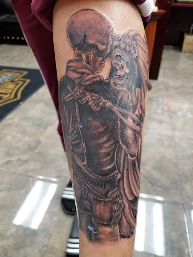 Explore family tree tattoo idea, creative tattoo ideas in Colton, available at knuckleheads tattoo
