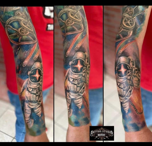 Explore tattoo ideas chest shoulder, creative tattoo ideas in Ambler, available at Tattoo GalaxyAmbler Piercing & Custom Tattoos